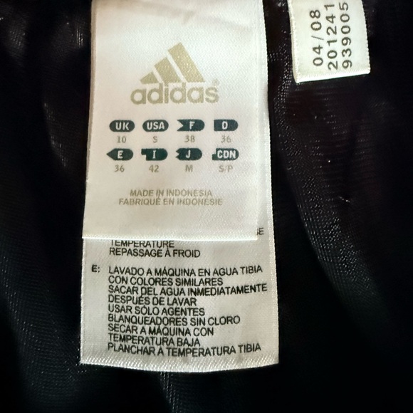 Womens Adidas Black and Mint Green Y2K Athletic Track Set Low Rise 2008 - Picture 5 of 13